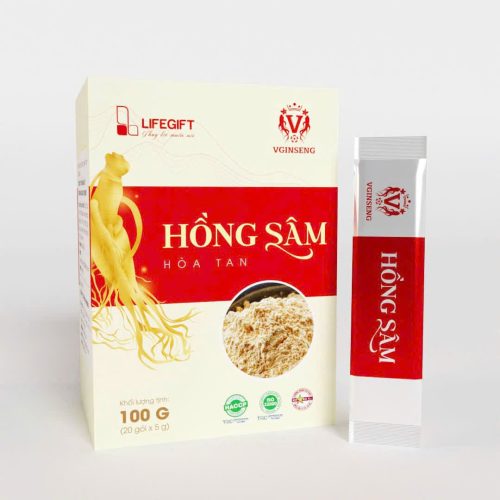 HỒNG SÂM HOÀ TAN